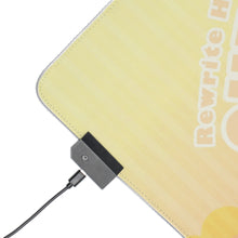 Load image into Gallery viewer, Rewrite RGB LED Mouse Pad (Desk Mat)