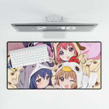 Load image into Gallery viewer, Yuru Yuri Mouse Pad (Desk Mat)