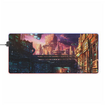 Load image into Gallery viewer, Anime Sci Fi RGB LED Mouse Pad (Desk Mat)