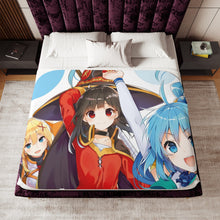 Load image into Gallery viewer, Anime KonoSuba - God’s blessing on this wonderful world!! Sherpa Blanket