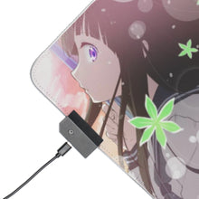Load image into Gallery viewer, Hyouka Eru Chitanda RGB LED Mouse Pad (Desk Mat)
