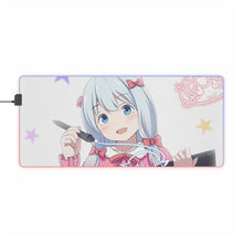 Load image into Gallery viewer, EroManga-Sensei RGB LED Mouse Pad (Desk Mat)