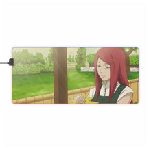 Load image into Gallery viewer, Kushina and Minato RGB LED Mouse Pad (Desk Mat)