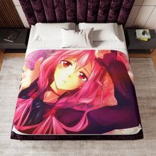 Load image into Gallery viewer, Anime Guilty Crown Sherpa Blanket