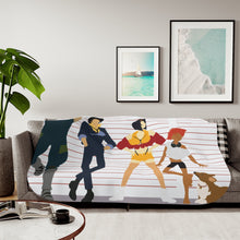 Load image into Gallery viewer, Anime Cowboy Bebop Sherpa Blanket