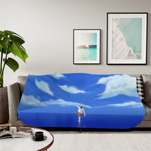Load image into Gallery viewer, Anime Spirited Away Sherpa Blanket