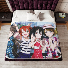 Load image into Gallery viewer, Love Live! Maki Nishikino, Kotori Minami, Umi Sonoda, Honoka Kousaka, Rin Hoshizora Sherpa Blanket