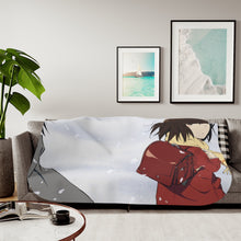 Load image into Gallery viewer, Anime ERASED Sherpa Blanket