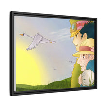 Load image into Gallery viewer, Anime Howl's Moving Castle Canvas Framed Art Print