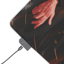 Load image into Gallery viewer, One Piece Sanji RGB LED Mouse Pad (Desk Mat)