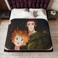 Load image into Gallery viewer, The Promised Neverland Emma Sherpa Blanket