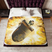 Load image into Gallery viewer, Anime Your Lie in April Sherpa Blanket