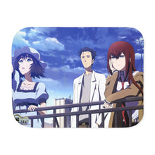 Load image into Gallery viewer, Mayuri, Kyouma & Kurisu Sherpa Blanket