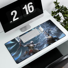 Load image into Gallery viewer, Thor vs Kratos Mouse Pad (Desk Mat)
