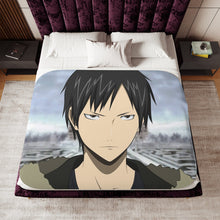 Load image into Gallery viewer, Izaya Orihara Sherpa Blanket