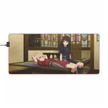 Load image into Gallery viewer, Lycoris Recoil RGB LED Mouse Pad (Desk Mat)