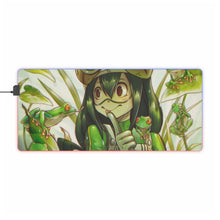 Load image into Gallery viewer, My Hero Academia Tsuyu Asui RGB LED Mouse Pad (Desk Mat)