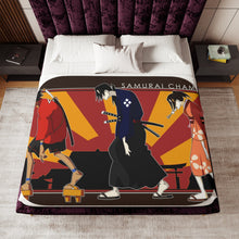 Load image into Gallery viewer, Anime Samurai Champloo Sherpa Blanket
