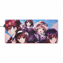 Load image into Gallery viewer, Saekano: How To Raise A Boring Girlfriend RGB LED Mouse Pad (Desk Mat)