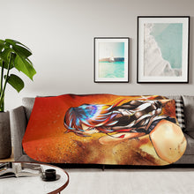 Load image into Gallery viewer, Anime Kill La Kill Sherpa Blanket