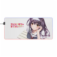 Load image into Gallery viewer, Saekano: How To Raise A Boring Girlfriend RGB LED Mouse Pad (Desk Mat)