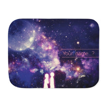 Load image into Gallery viewer, Your Name. Sherpa Blanket