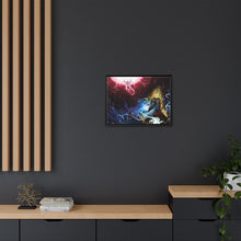 Load image into Gallery viewer, Goku vs. Frieza Canvas Framed Art Print
