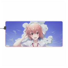 Load image into Gallery viewer, My Teen Romantic Comedy SNAFU Yui Yuigahama RGB LED Mouse Pad (Desk Mat)