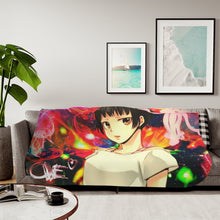 Load image into Gallery viewer, Akane Tsunemori sweetheart Sherpa Blanket