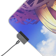 Load image into Gallery viewer, Is It Wrong to Try to Pick Up Girls in a Dungeon? RGB LED Mouse Pad (Desk Mat)