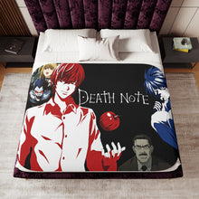 Load image into Gallery viewer, Anime Death Note Sherpa Blanket