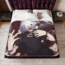 Load image into Gallery viewer, Anime Tokyo Ghoul Sherpa Blanket