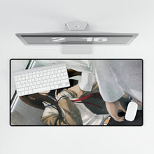 Load image into Gallery viewer, Okabe and Kurisu Mouse Pad (Desk Mat)