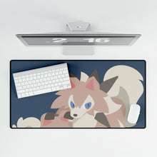 Load image into Gallery viewer, Rockruff and Lycanroc Mouse Pad (Desk Mat)