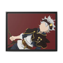 Load image into Gallery viewer, Black Clover Asta Canvas Framed Art Print