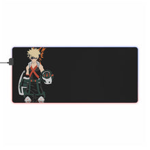 Load image into Gallery viewer, My Hero Academia Katsuki Bakugou RGB LED Mouse Pad (Desk Mat)