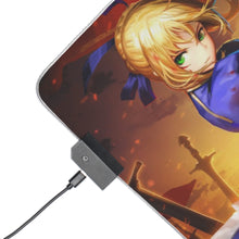 Load image into Gallery viewer, Saber RGB LED Mouse Pad (Desk Mat)