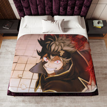 Load image into Gallery viewer, Super Asta Demonic Power Sherpa Blanket