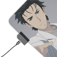 Load image into Gallery viewer, Rintaro Okabe RGB LED Mouse Pad (Desk Mat)