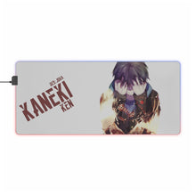 Load image into Gallery viewer, Kaneki double exposure RGB LED Mouse Pad (Desk Mat)