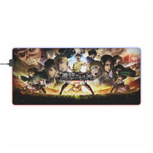Load image into Gallery viewer, Anime Attack On Titan RGB LED Mouse Pad (Desk Mat)