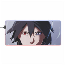 Load image into Gallery viewer, Sasuke Uchiha RGB LED Mouse Pad (Desk Mat)