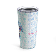 Load image into Gallery viewer, Glass Heart Princess Tumbler 20oz