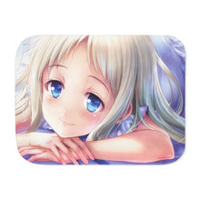 Load image into Gallery viewer, Anohana Meiko Honma Sherpa Blanket