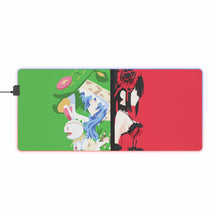 Load image into Gallery viewer, Yoshino and Kurumi - Date A Live Minimalist RGB LED Mouse Pad (Desk Mat)