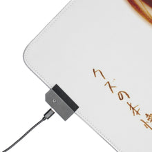 Load image into Gallery viewer, Kuzu No Honkai Hanabi Yasuraoka RGB LED Mouse Pad (Desk Mat)