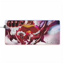 Load image into Gallery viewer, One Piece Monkey D. Luffy RGB LED Mouse Pad (Desk Mat)