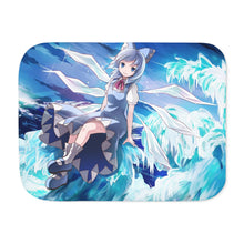 Load image into Gallery viewer, Touhou Ice Queen Sherpa Blanket