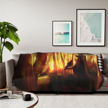 Load image into Gallery viewer, Anime Boruto Sherpa Blanket
