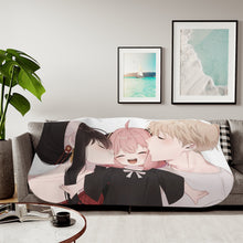 Load image into Gallery viewer, Anime Spy x Family Sherpa Blanket